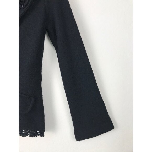 Kenar Black Wool Blazer Size Small - Picture 5 of 7